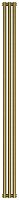 Радиатор Сунержа 05-0331-1803 Эстет-0 отопительный н/ж 1800х135 мм/ 3 секции, состаренная бронза