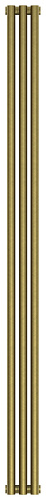 Радиатор Сунержа 05-0331-1803 Эстет-0 отопительный н/ж 1800х135 мм/ 3 секции, состаренная бронза
