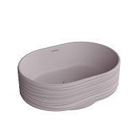 Раковина Kerama Marazzi SA.wb.50\MAL Artbasin Sabbia накладная 53х38 см, мальва матовый