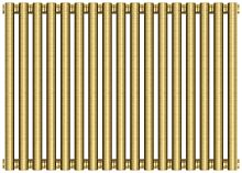 Радиатор Сунержа 051-0332-5017 Эстет-00 отопительный н/ж 500х765 мм/ 17 секций, состаренная латунь