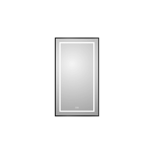 Зеркало BelBagno Kraft SPC-KRAFT-500-900-LED-TCH-WARM-NERO купить недорого в интернет-магазине Керамос Зеркало BelBagno Kraft SPC-KRAFT-500-900-LED-TCH-WARM-NERO купить недорого в интернет-магазине Керамос