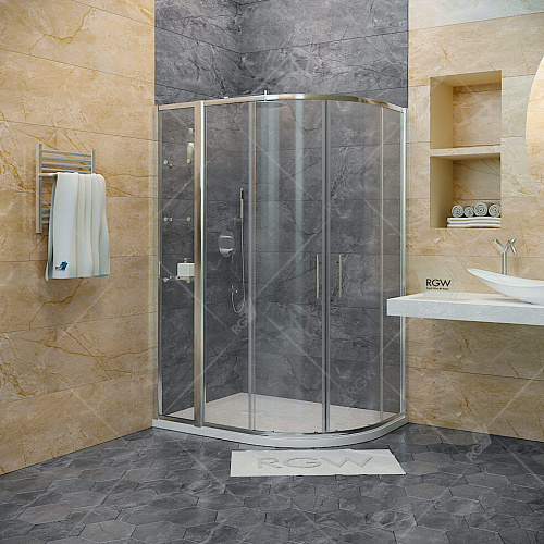 Душевой угол RGW HO-62 03066213-11 Hotel ассиметричный 100х130х195 см, прозрачное стекло Душевой угол RGW HO-62 03066213-11 Hotel ассиметричный 100х130х195 см, прозрачное стекло