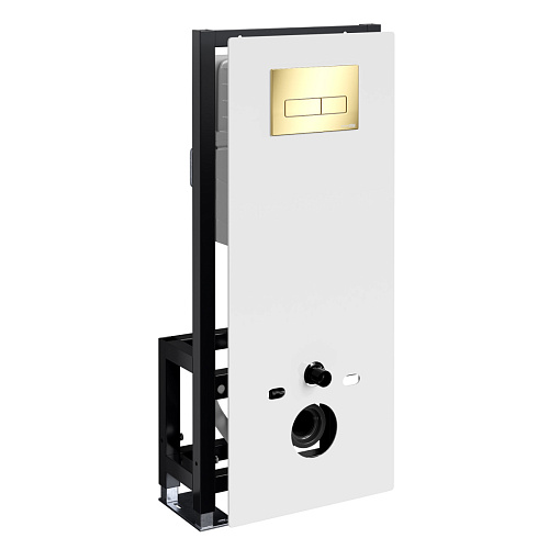 Система инсталляции WasserKRAFT Glan 66TLT.010.ME.WH.PG03