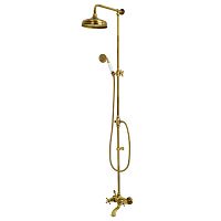 Душевой гарнитур Migliore 32124 Prestige настенный, бронза