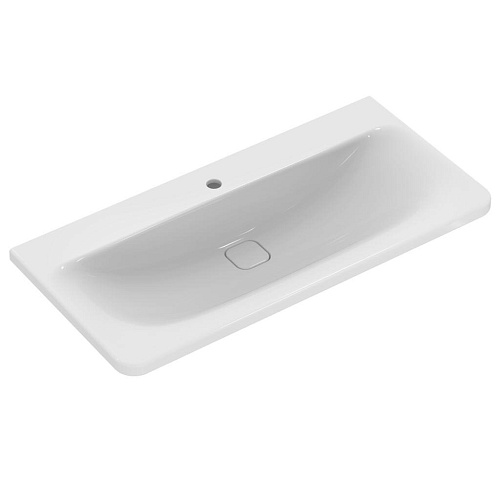 Раковина Ideal Standard K087201 Tonic II подвесная 100х49 см, с 1-м отверстием под смеситель, Euro White (евробелый) Раковина Ideal Standard K087201 Tonic II подвесная 100х49 см, с 1-м отверстием под смеситель, Euro White (евробелый)