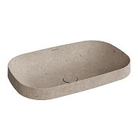 Раковина Kerama Marazzi MA.wbi.65\STB Magica встраиваемая сверху 65х41.5 см,, бежевый камень Раковина Kerama Marazzi MA.wbi.65\STB Magica встраиваемая сверху 65х41.5 см,, бежевый камень