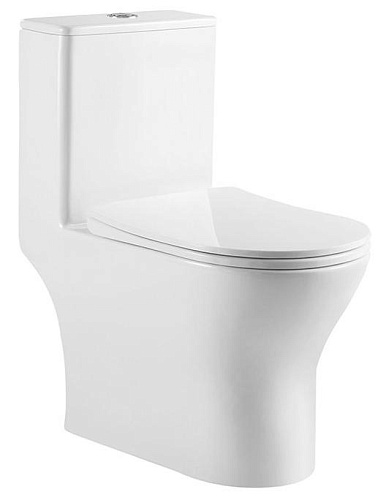 Унитаз-моноблок BelBagno LOUNGE BB8618CPR-MN/SC