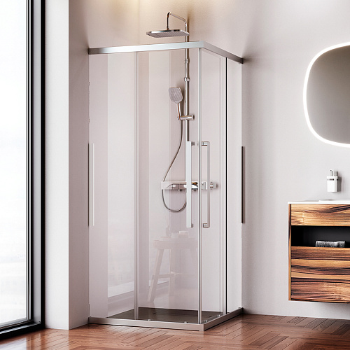 Душевое ограждение AM.PM FUNC W84G-403-9090-MT