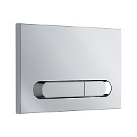 Смывная клавиша KKPol 350/PPB/062-00-03 M09 V1 для инсталляции, белый/хром/белый