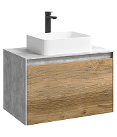 Тумба под раковину Aqwella Mobi MOB0108BS+MOB0708DB