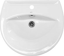 Умывальник Sanita WB.PD/Attica/48-C/WHT.G/S1 Аттика 48 пьедестальный 47х40 см, ВКС белый S1