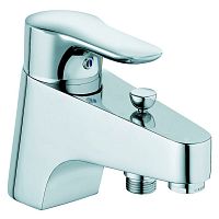 Смеситель Kludi 326850575 Objekta для ванны/душа, однорычажный на одно отверстие, хром