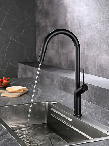 Смеситель для кухни AQUAme Cucina AQM9905MB Смеситель для кухни AQUAme Cucina AQM9905MB