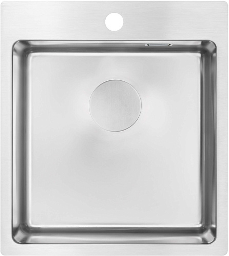 Мойка Deante ZPO_010A Olfato кухонная 45х50.5 см, брашированная сталь Мойка Deante ZPO_010A Olfato кухонная 45х50.5 см, брашированная сталь