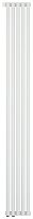 Радиатор Сунержа 30-0320-1805 Эстет-0 отопительный н/ж EU50 левый 1800х225 мм/ 5 секций, матовый белый
