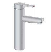 Смеситель Keuco 53902170102 Plan blue для умывальника однорычажный, излив 13 см, алюминий finish