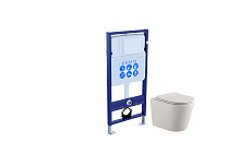 Комплект Aquatek SET Вега cmp: рама Standard INS-0000012 (без клавиши и крепежа) + унитаз-компакт AQ1904-00 с тонким сиденьем Soft-close, белый Комплект Aquatek SET Вега cmp: рама Standard INS-0000012 (без клавиши и крепежа) + унитаз-компакт AQ1904-00 с тонким сиденьем Soft-close, белый