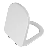 Крышка-сиденье Vitra 104-003-009 D-Light для унитаза с микролифтом, белое/петли хром Крышка-сиденье Vitra 104-003-009 D-Light для унитаза с микролифтом, белое/петли хром