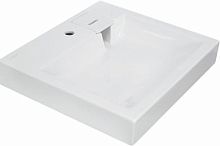 Умывальник Sanita Luxe WB.WM/Space/55-C/WHT.G/S1 Space на стиральную машину 55х60 см, ВКС белый S1 Умывальник Sanita Luxe WB.WM/Space/55-C/WHT.G/S1 Space на стиральную машину 55х60 см, ВКС белый S1