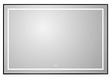 Зеркало BelBagno Kraft SPC-KRAFT-1200-800-LED-TCH-WARM-NERO