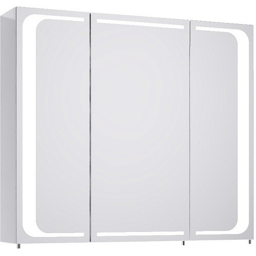 Зеркальный шкаф Aqwella Mil.04.08 Milan 80х70 см, с подсветкой, белый Зеркальный шкаф Aqwella Mil.04.08 Milan 80х70 см, с подсветкой, белый снят с производства