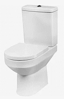 Сет 2267 C708600WH_Унитаз-компакт AM.PM C708600WH Spirit V2.0, напольный 36х64 см, безободковый FlashClean, без сиденья, белый гл C707857WH_Сиденье AM.PM C707857WH Spirit V2.0, для унитаза с микролифтом, быстросъемное, белый