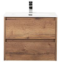 База BelBagno KRAFT-700-2C-SO-RT под раковину 70х46 см, подвесная, Rovere Tabacco (дуб табачный)