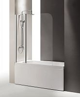 Cezares ECO-O-V-11-120/140-P-Cr-L Душевая шторка на ванну Cezares ECO-O-V-11-120/140-P-Cr-L Душевая шторка на ванну