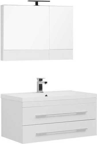 Комплект мебели Aquanet 00287702 Нота для ванной комнаты, белый