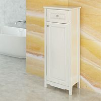 Шкаф-пенал Comforty 00003132633 Тбилиси напольный 45х125 см, белый