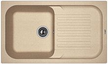 Мойка для кухни Florentina 20.225.D0860.107 Арона 86х51 см, с крылом, песочная