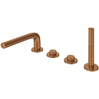 Смеситель Keuco 51530030200 Edition 400 для ванны, бронза шлифованная