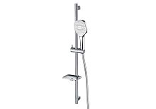 Душевой гарнитур Aquatek AQ2021CR Вега 3jet 73 см, хром