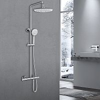 Душевая стойка Vincea VSFS-1D0TCH Desire термостатическая, хром