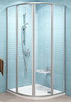 Душевой уголок Ravak 31170U0041 SKCP4-90 Supernova 90х90 см, сатин + эффект капель