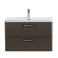 Тумба под раковину подвесная BelBagno DUE DUE-800-2C-SO-GM-P