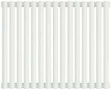 Радиатор Сунержа 30-0332-5015 Эстет-00 отопительный н/ж 500х675 мм/ 15 секций, матовый белый
