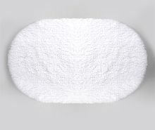 Коврик для ванной комнаты WasserKRAFT BM-3940 Dill 60х100 см, белый Коврик для ванной комнаты WasserKRAFT BM-3940 Dill 60х100 см, белый