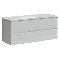 Тумба Sancos LB120-1W Libra под раковину 119х45 см, подвесная, белый глянец Тумба Sancos LB120-1W Libra под раковину 119х45 см, подвесная, белый глянец
