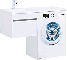 Тумба с раковиной Aquanet 00239208 Токио, 110х48 см, белая