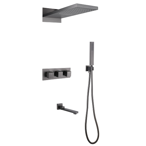 Душевая система Abber Daheim AF8253NG Душевая система Abber Daheim AF8253NG