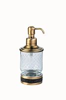 Диспенсер для жидкого мыла Boheme ROYAL CRISTAL 10929-ROYALE-BR-B