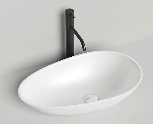 Раковина накладная SALINI Paola 1101201SMRF(RAL7043) купить недорого в интернет-магазине Керамос Раковина накладная SALINI Paola 1101201SMRF(RAL7043) купить недорого в интернет-магазине Керамос