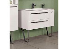 Тумба под раковину Акватон Блент 2Б 80 1A160901BL010 белая, 80х49х45