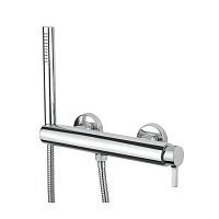 Смеситель Migliore 28179 Sirius для душа монокомандный, внешний, с ручным душем, выход М1/2", хром