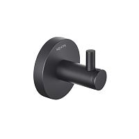 Крючок Aquatek AQ4101MB Европа, черный матовый Крючок Aquatek AQ4101MB Европа, черный матовый