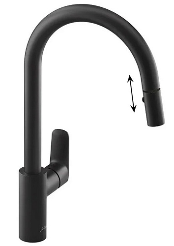 Смеситель для кухни Jacob Delafon JULY+ E35687-4-BL