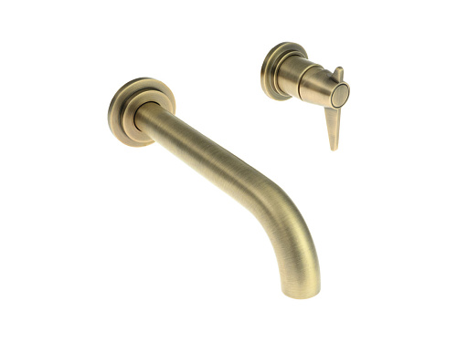 Смеситель Deante BQT_M54L Temisto для раковины настенный, латунь Смеситель Deante BQT_M54L Temisto для раковины настенный, латунь