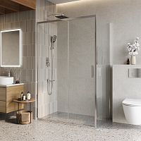 Душевой уголок BelBagno LUCE LUCE-AH-1-130/80-C-Cr Душевой уголок BelBagno LUCE LUCE-AH-1-130/80-C-Cr