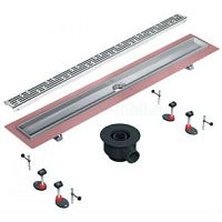 Дренажный канал, комплект 5 в 1 TECE Drainline 640720